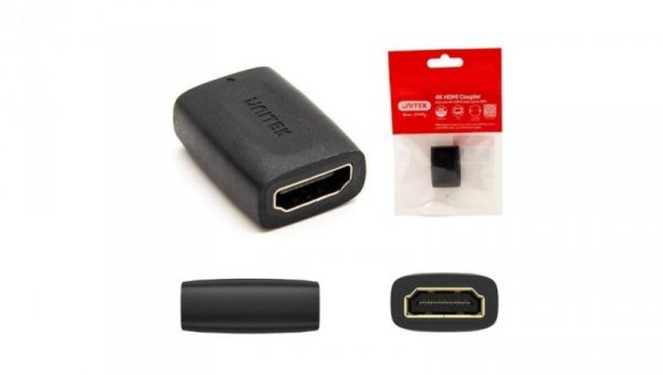UNITEK Przejście HDMI 4K@60Hz UHD HDR (gniazdo / gniazdo) Adapter typu Łącznik
