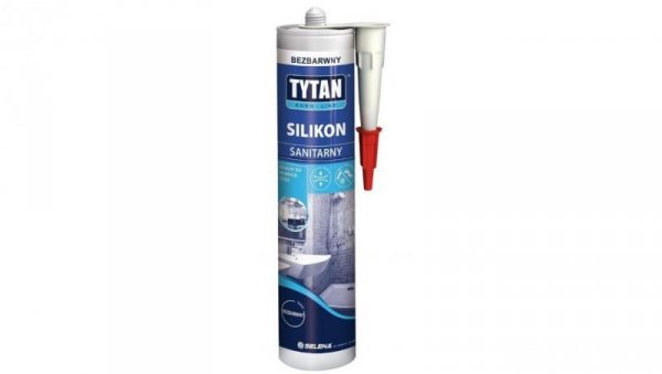 SILIKON SANITARNY EURO-LINE 280ML BEZBARWNY