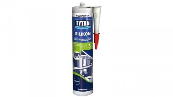 SILIKON TYTAN EURO-LINE 280ML BIAŁY