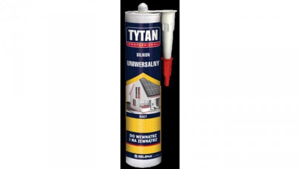 SILIKON UNIWERSALNY TYTAN 280ML BIAŁY