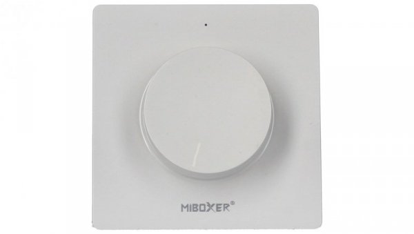Panel MiLight 1strefa MONO biały bat ściemniacz okrągły naścienny K1
