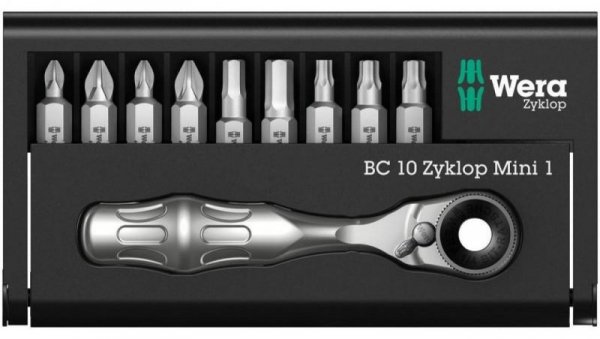 ZESTAW BITÓW BIT-CHECK 10 ZYKLOP MINI 1 10 CZĘŚĆ