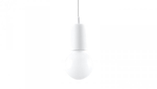 Lampa wisząca DIEGO 1 biała