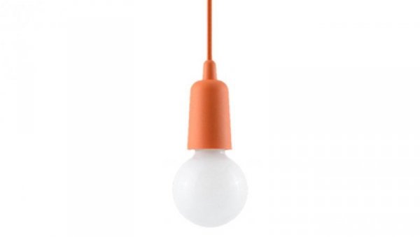 Lampa wisząca DIEGO 1 pomarańczowy
