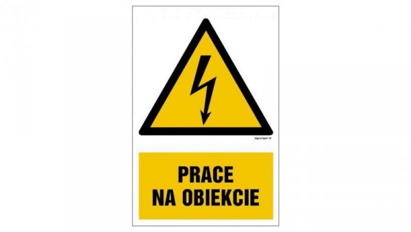 ZNAK - HA024 Nie dotykać 70 x 105 cm PN - Płyta 1mm