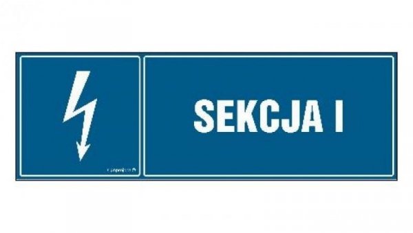 ZNAK - HH046 Sekcja I - arkusz 8 naklejek - arkusz 8 naklejek 10 x 3,3 cm FN - Folia samoprzylepna