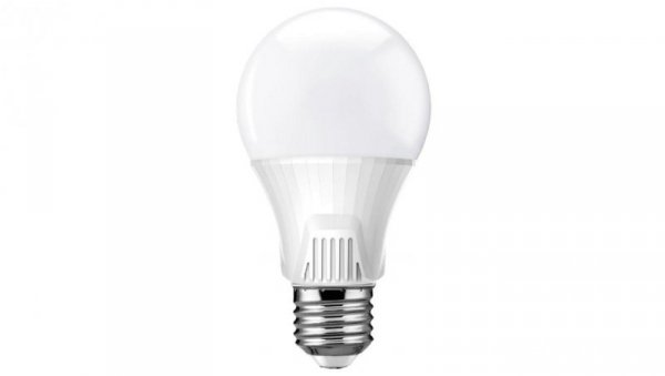 Żarówka LED E27 A60 9W = 60W 810lm 4000K Neutralna 220 KOBI Czujnikiem Ruchu i Zmierzchu