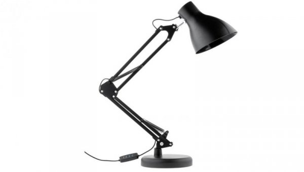Lampka Biurkowa Stołowa LED 7W CCT Ściemnialna Marti Czarna Lumiled