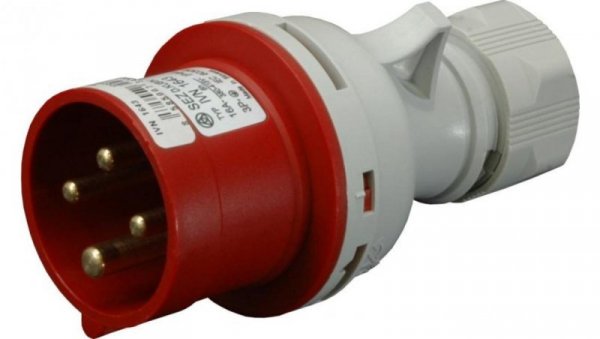 Wtyczka przenośna 4P 16A 400V IP44 IVN 1643