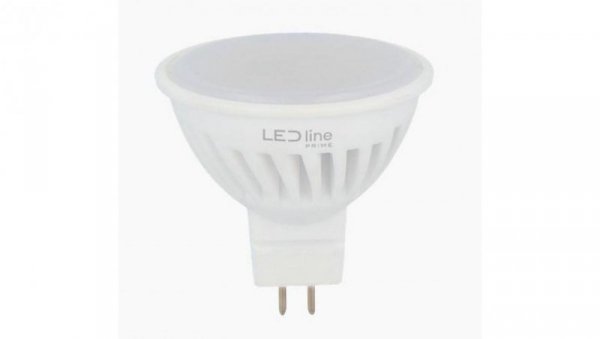 LED line PRIME żarówka LED MR16 5W 2700K 600lm 10-18V AC/DC 5 lat gwar.