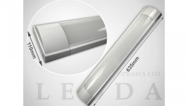 Oprawa led Leoda 20W DW milky