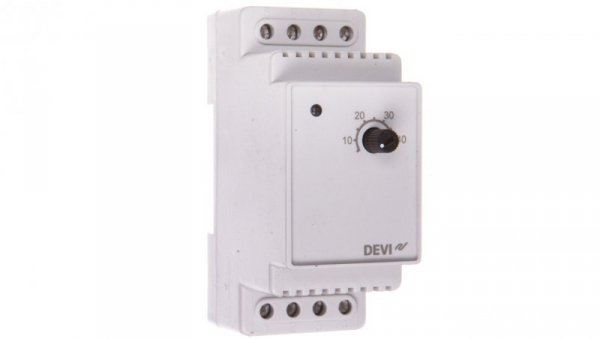 Termostat Devireg 330 230V 16A 5-45C IP20 biały 140F1072