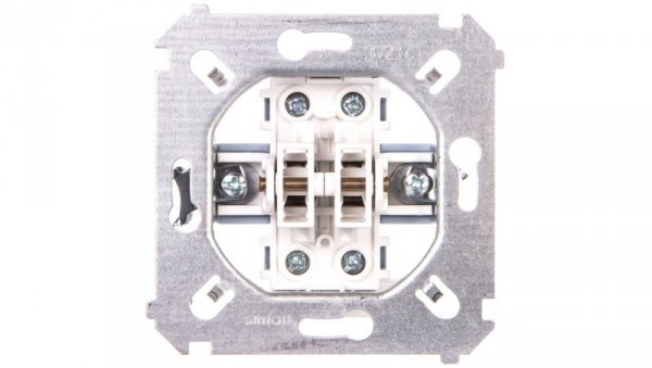 Simon 54 Łącznik schodowy podwójny mechanizm 10AX 250V SW6/2M