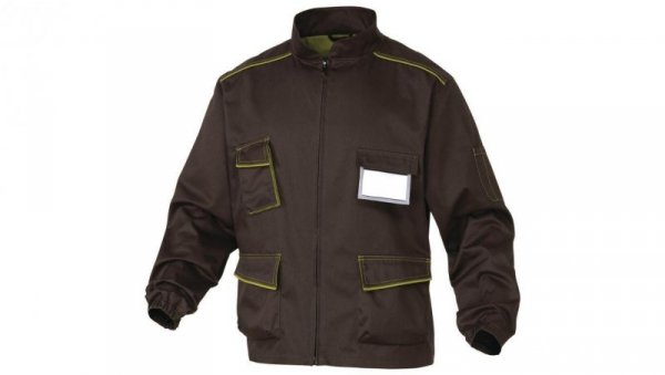Bluza PANOSTYLE z poliestru (65) bawełny (35) 235 g/m2 kolor brązowo-zielony rozmiar XXL CORP M6VESMAXX
