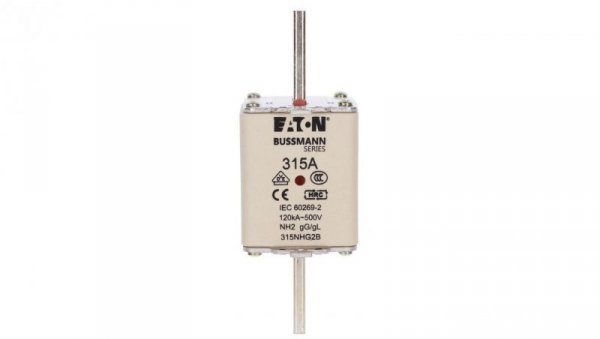 Wkładka bezpiecznikowa NH2 315A gL/gG 500V 315NHG2B