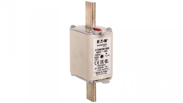 Wkładka bezpiecznikowa DIN1 350A aR 690V 170M3818D