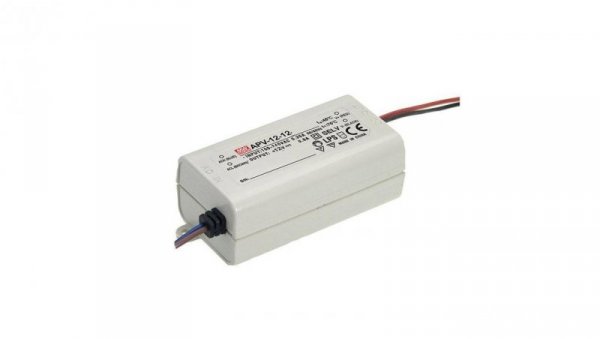 Zasilacz led Mean Well APV-12-12 12W ip20 12VDC