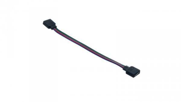 Złączka do taśmy led rgb 10mm ż+15cm+ż dwustronna żeńska