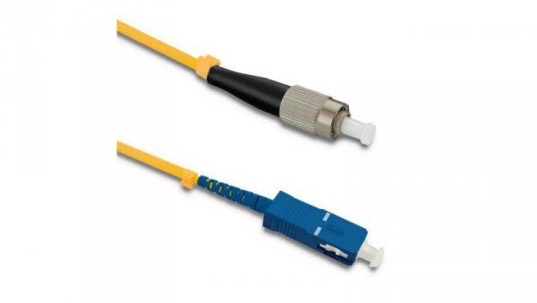 Qoltec Patchcord światłowodowy FC/UPC - SC/UPC Singlemode 9/125 G652D Simplex 0.5m