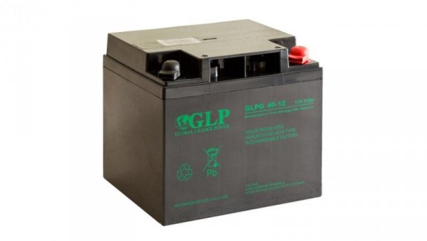 Akumulator GEL 12V 40Ah (197x166x171mm) GLPG 40-12