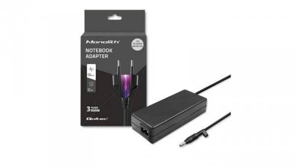 Qoltec Zasilacz do laptopa HP Compaq 90W 19V 4.74A 4.8*1.7 +kabel zasilający