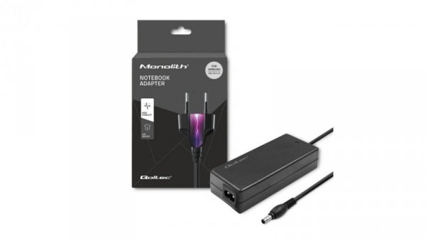 Qoltec Zasilacz do laptopa Samsung 40W 19V 2.1A 5.5*3.0+pin +kabel zasilający