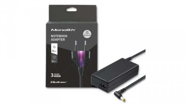 Qoltec Zasilacz do laptopa Acer 30W 19V 1.58A 5.5*1.7 +kabel zasilający
