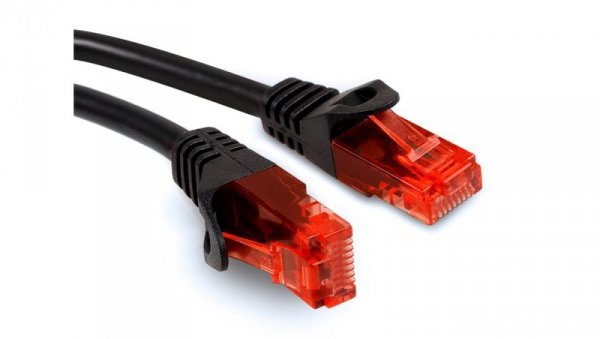 Przewód kabel patchcord UTP cat6 wtyk-wtyk 20m czarny Maclean MCTV-741 MCTV-741