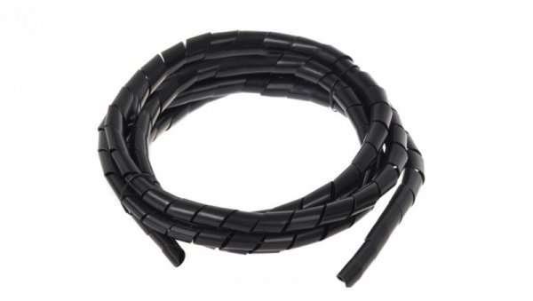 Osłona maskująca na kable Maclean MCTV-687 B (20.4*22mm) 3m czarna spirala MCTV-687