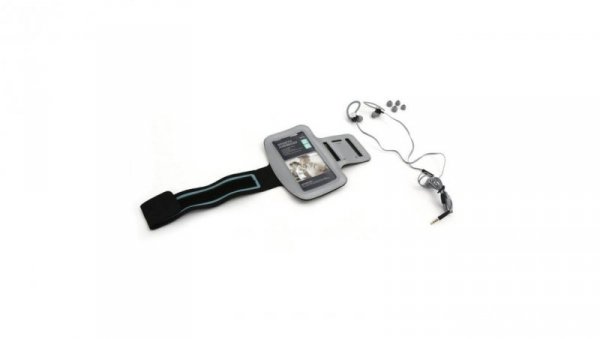 Słuchawki douszne + mic sport + armband pm1070 grey 42929 PM1070GR