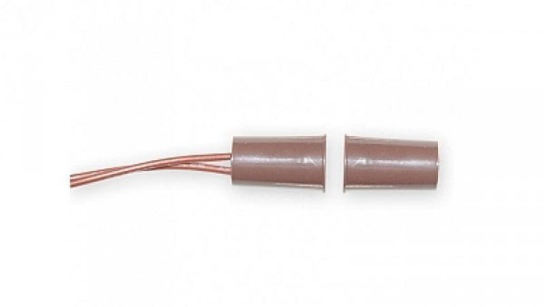 Kontaktron wpuszczany 20mm, nc, brązowy, plastikowy MV-P03 B brązowy
