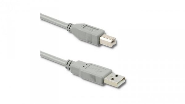Qoltec Kabel USB 2.0 A męski B męski 0.19m