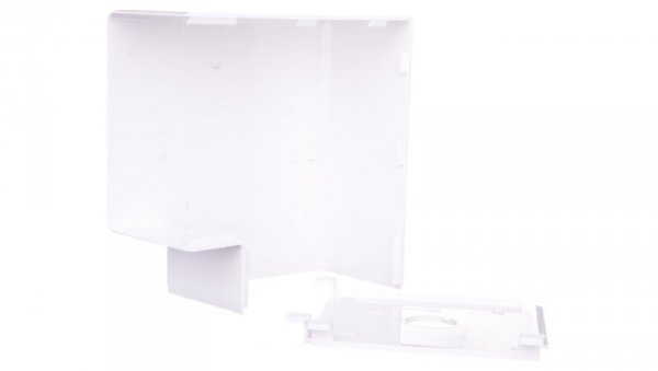 Simon Connect Kąt prosty płaski kanału kablowego Cabloplus PVC 90x55mm czysta biel TKA101208-9
