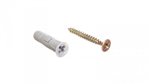Kołek uniwersalny 10x36 z wkrętem 6x50 UNO-10+650 /100szt./