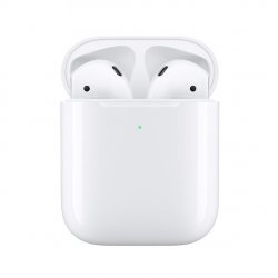 Apple AirPods (2-generacji) Słuchawki bezprzewodowe z bezprzewodowym Etui ładującym