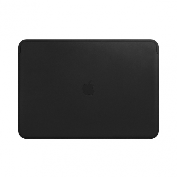Apple Leather Sleeve - Skórzany futerał do MacBook Pro 15 - Black (czarny)