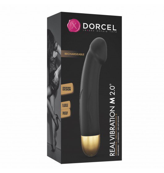 Dorcel Real Vibration M Black & Gold 2.0