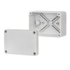 INDUSTRIAL Puszka hermetyczna n/t 110x75x59 IP65 szara 2703-00