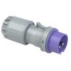 Wtyczka przenośna 16A 2P 24V fioletowa IP44 TWIST 062v