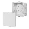 FAST-BOX Puszka hermetyczna n/t 110x110x52mm pusta IP55 biała 0243-00
