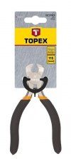 Szczypce czołowe precyzyjne 115mm sprężynka rozpierająca 32D725