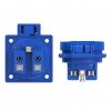 Gniazdo tablicowe 10/16A 2P+Z 230V niebieskie IP54 1040-0bs