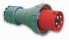 Wtyczka przenośna 63A 5P 400V czerwona IP67 POWER TWIST 035-6