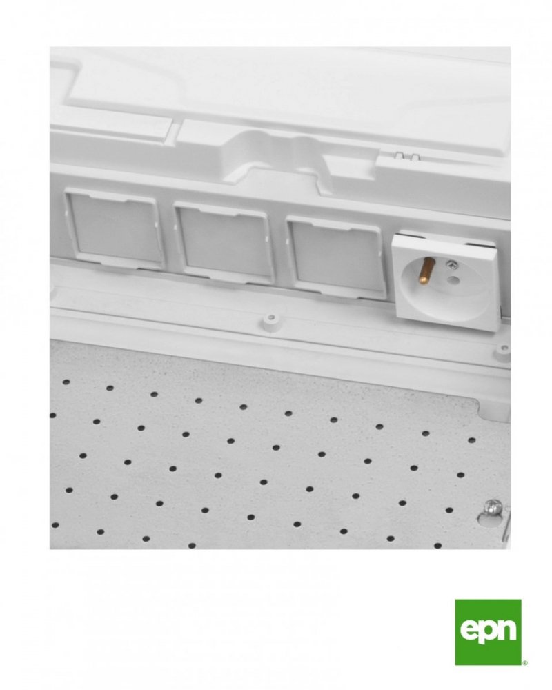 Rozdzielnica modułowa MSF TWIN RP 3x12 (PE+N) + 1x12 podtynkowa multimedialna IK05 IP30 2015-03