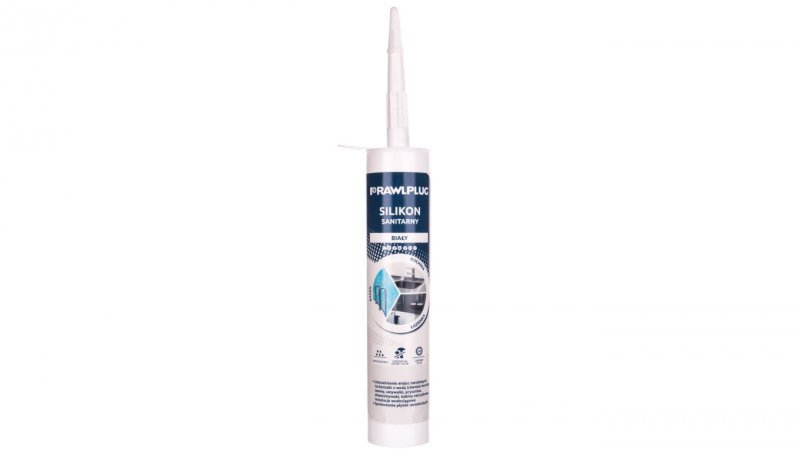 Silikon sanitarny biały 300ml R-SL-SAN-02