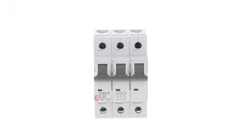 Wyłącznik nadprądowy 3P B 32A 6kA AC ETIMAT 6 002115519