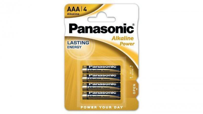 Bateria LR03 4BP (AAA) PANASONIC Alcaline (blister 4 szt.)