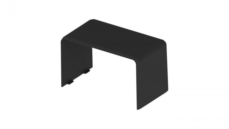 Łącznik prosty do kanału parapetowego PK czarny 90x55 KOPOS
