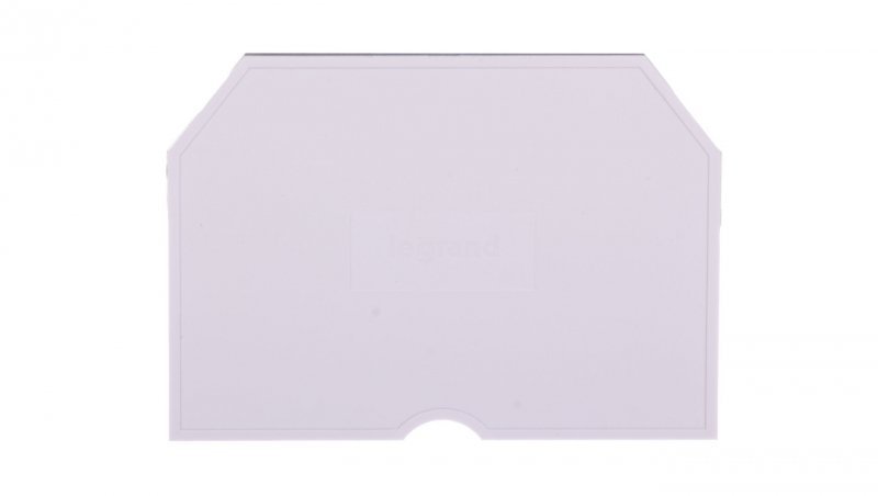 Osłona końcowa złączek bezpiecznikowych 5x20 szara Viking 037556 /20szt./