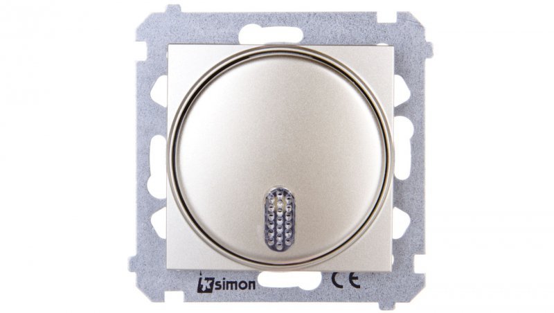 Simon 54 Dzwonek elektroniczny 230V złoty mat DDS1.01/44